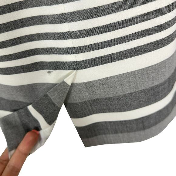Calvin Klein Gray Striped Mini Dress - Picture 8 of 16